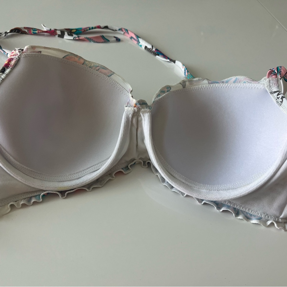 Sundazed Floral Bikini Top 34D - Picture 3 of 5
